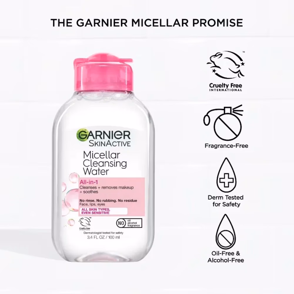 Garnier Micellar Cleansing Water All In One 100ML 2