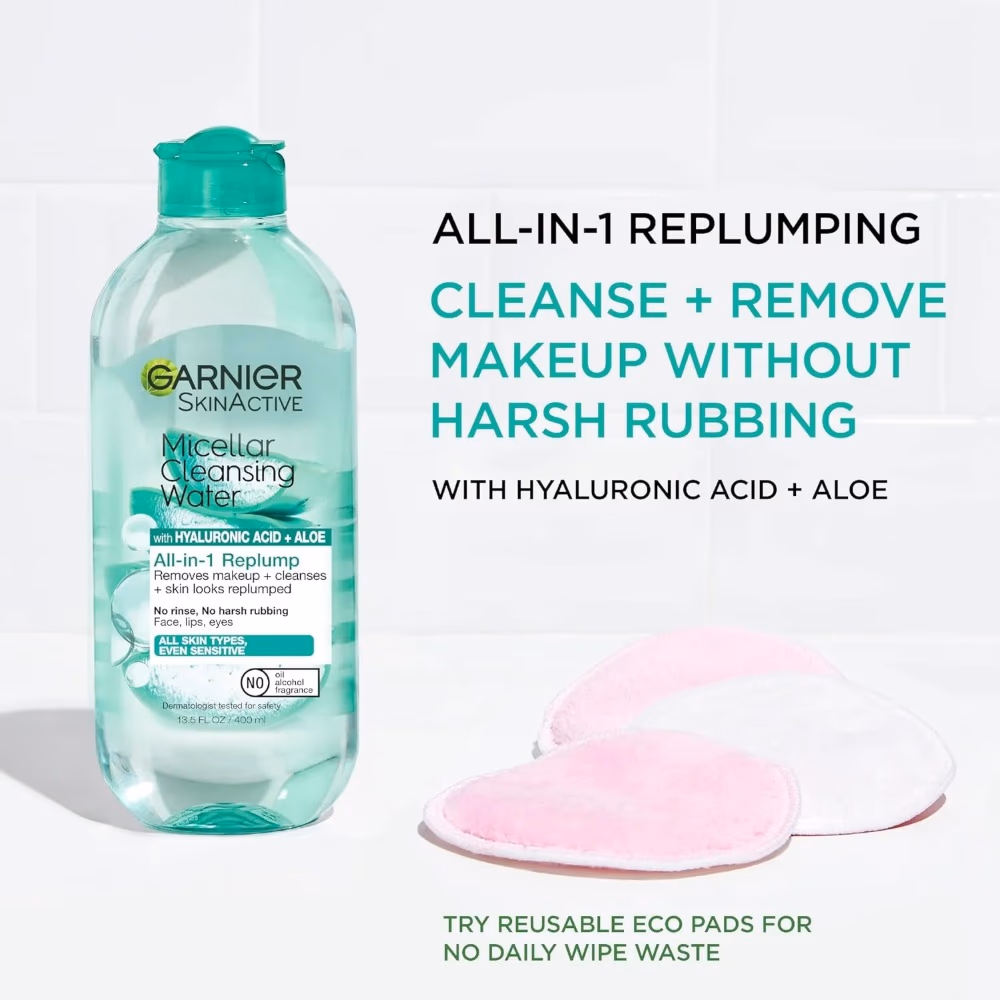 Garnier Micellar Water with Aloe Vera 375ml 5