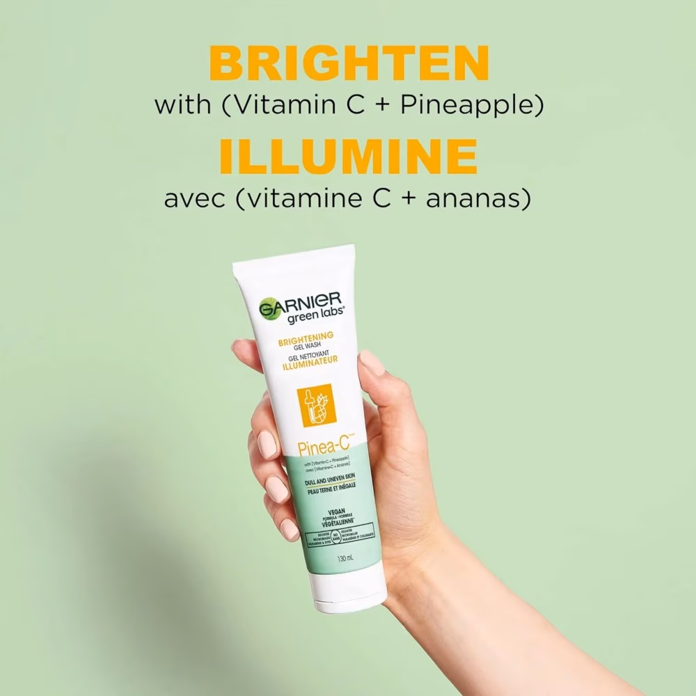 Garnier Pineapple C Brightening Gel Face Wash 130ML 2