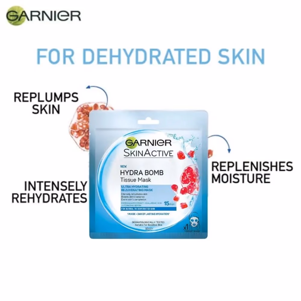 Garnier SkinActive Hydra Bomb Tissue Mask 32GM 4