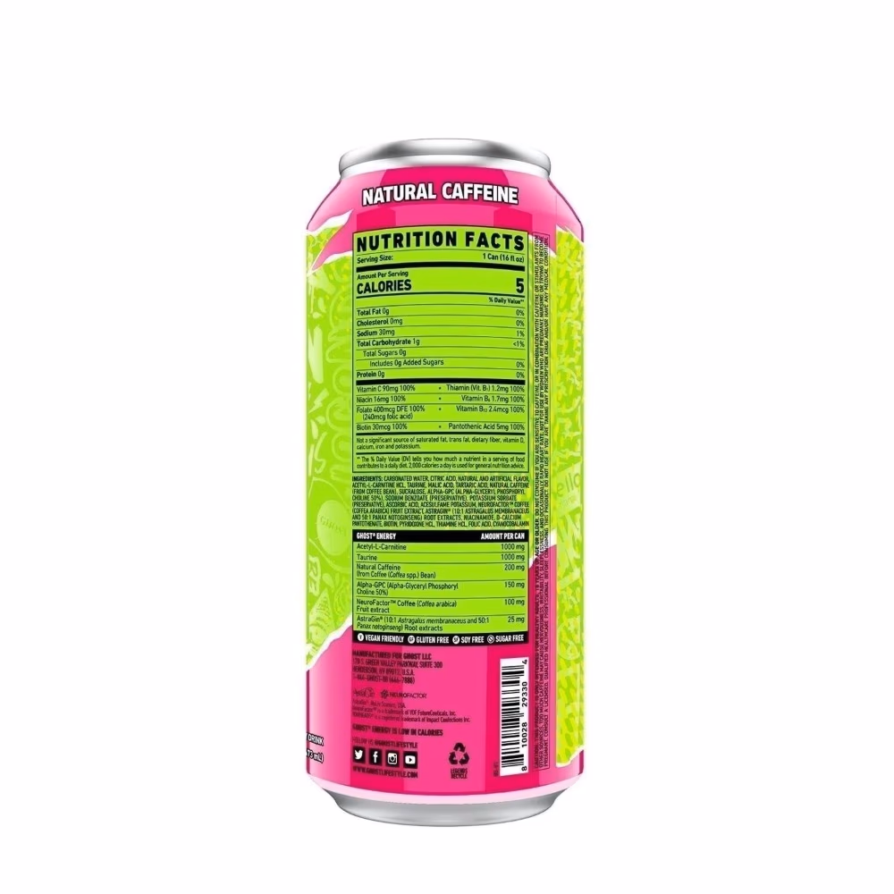 Ghost Energy RTD Sour Watermelon 473ML 3