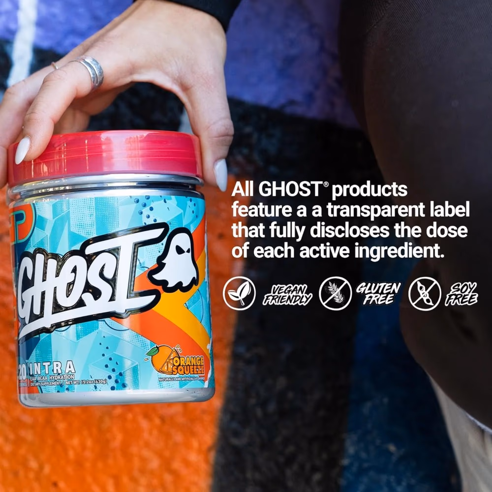 Ghost Intra Workout Orange Squeeze 430g 2