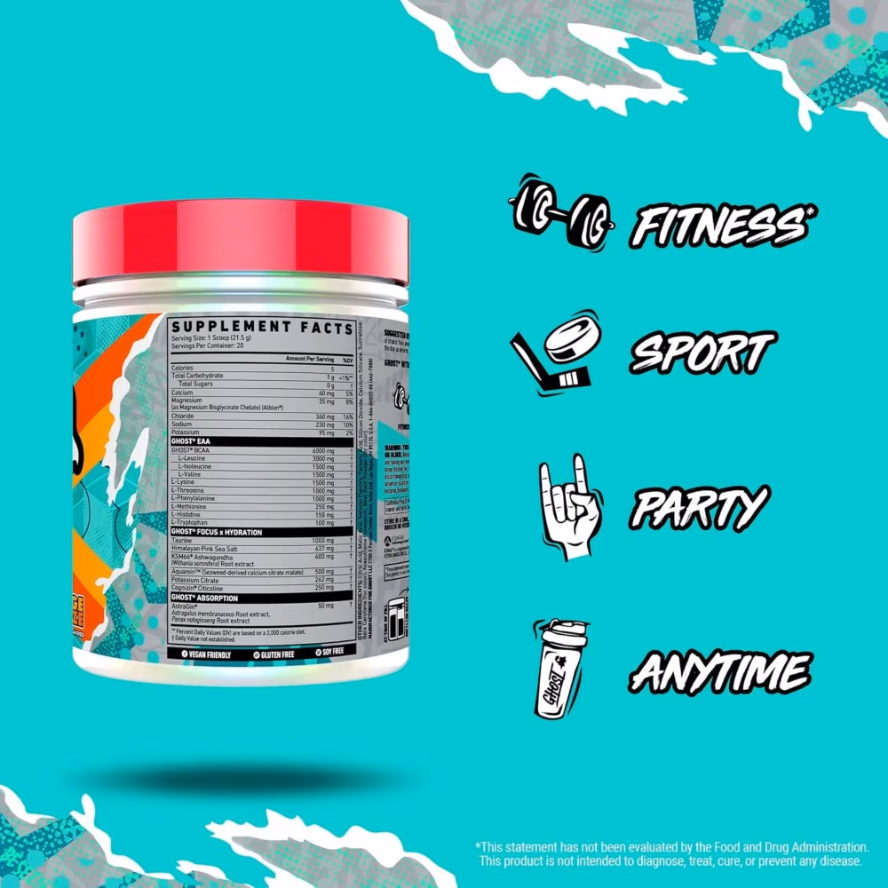 Ghost Intra Workout Orange Squeeze 430g 4