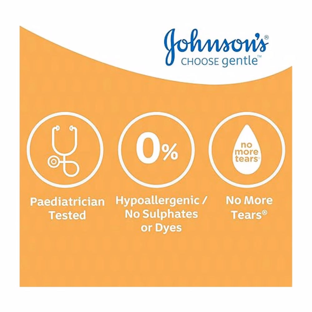 JOHNSON'S BABY SHAMPOO 500ML  4