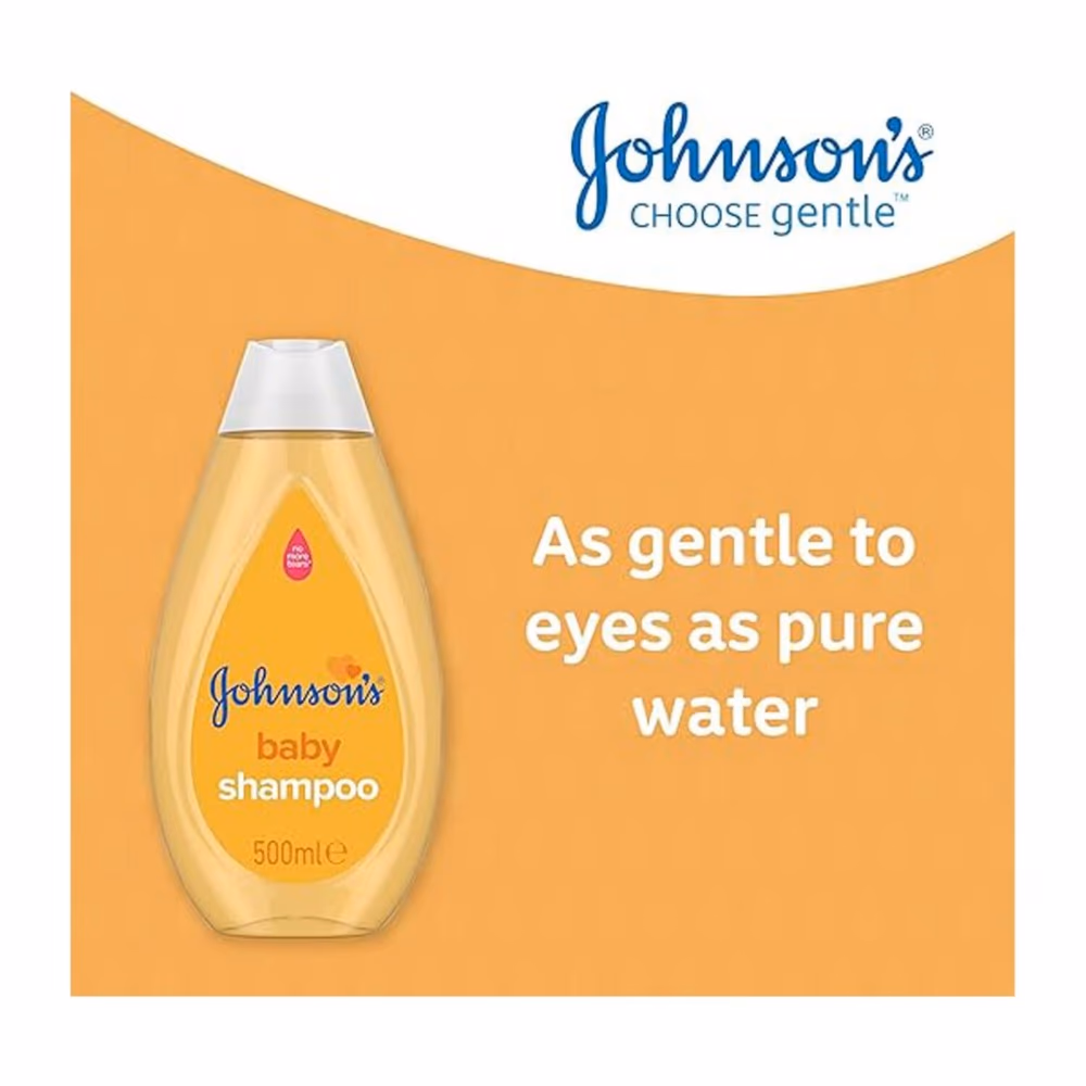 JOHNSON'S BABY SHAMPOO 500ML  3
