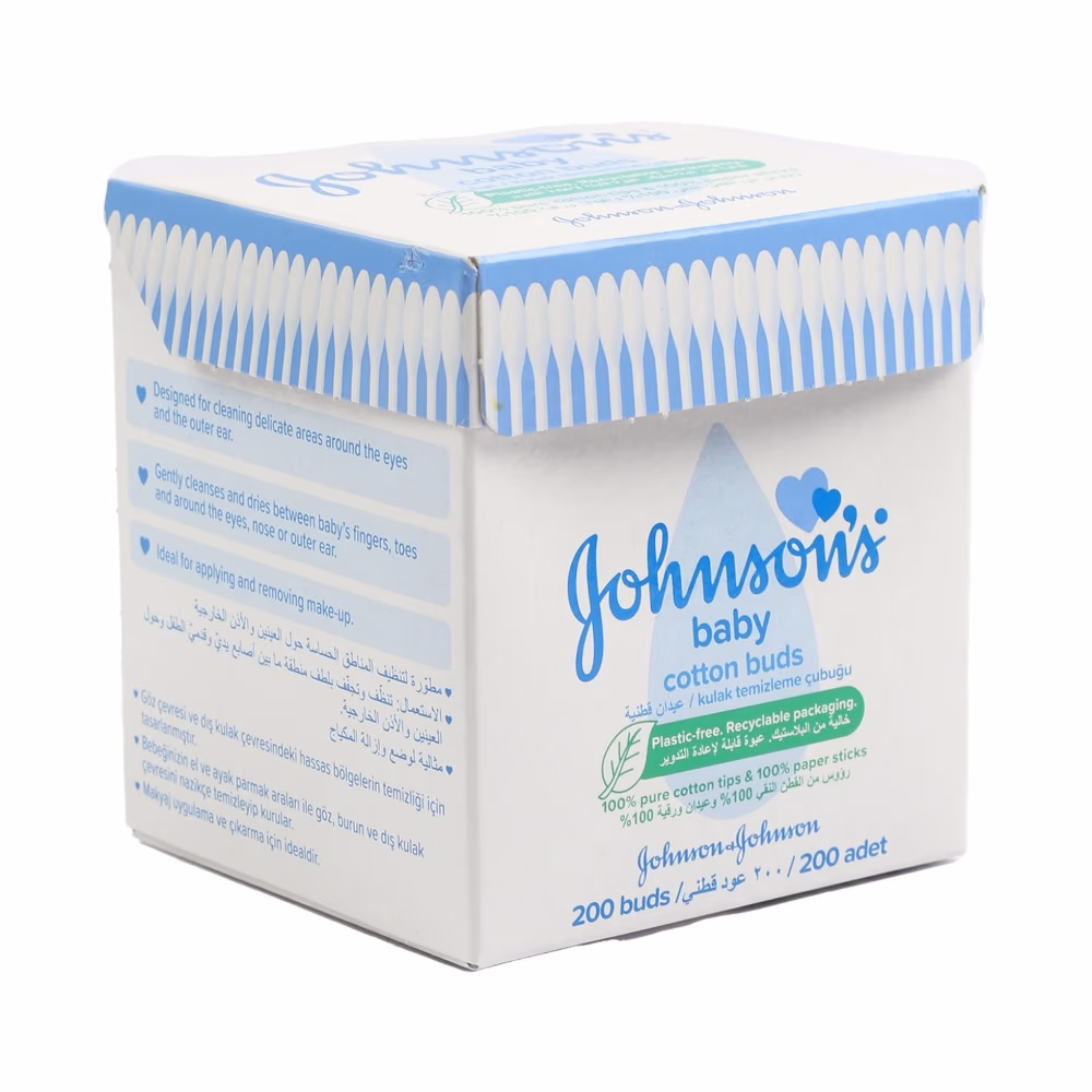 JOHNSON'S Cotton Buds 200PCS 3