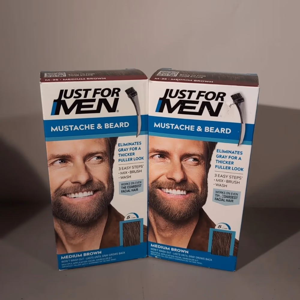 JustForMen M35 Medium Brown Hair Dye 2
