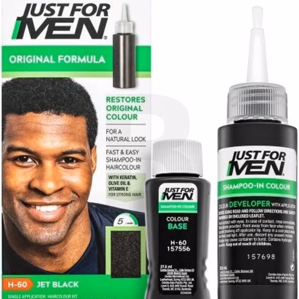 JustForMen H60 Jet Black Hair Dye 2