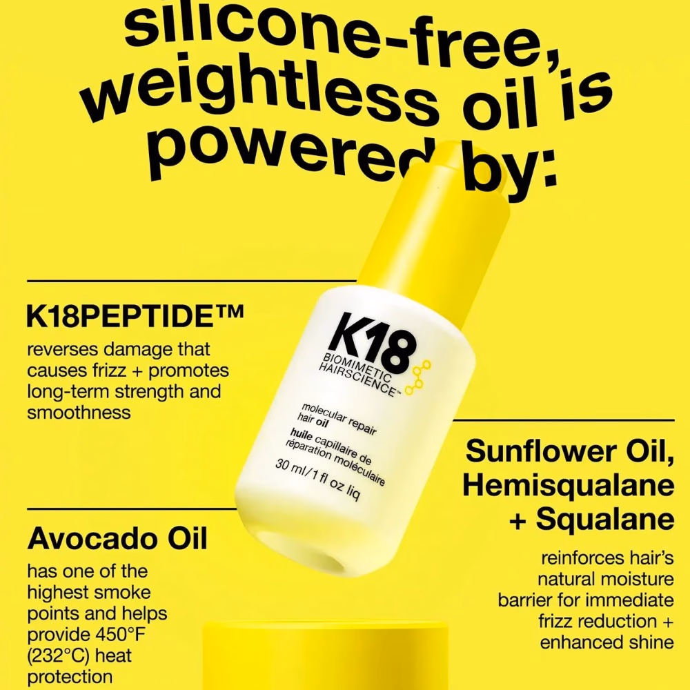 K18 Professional Molecular Repair Hair Mist 30ml - Repair & Protect Your Hair 2