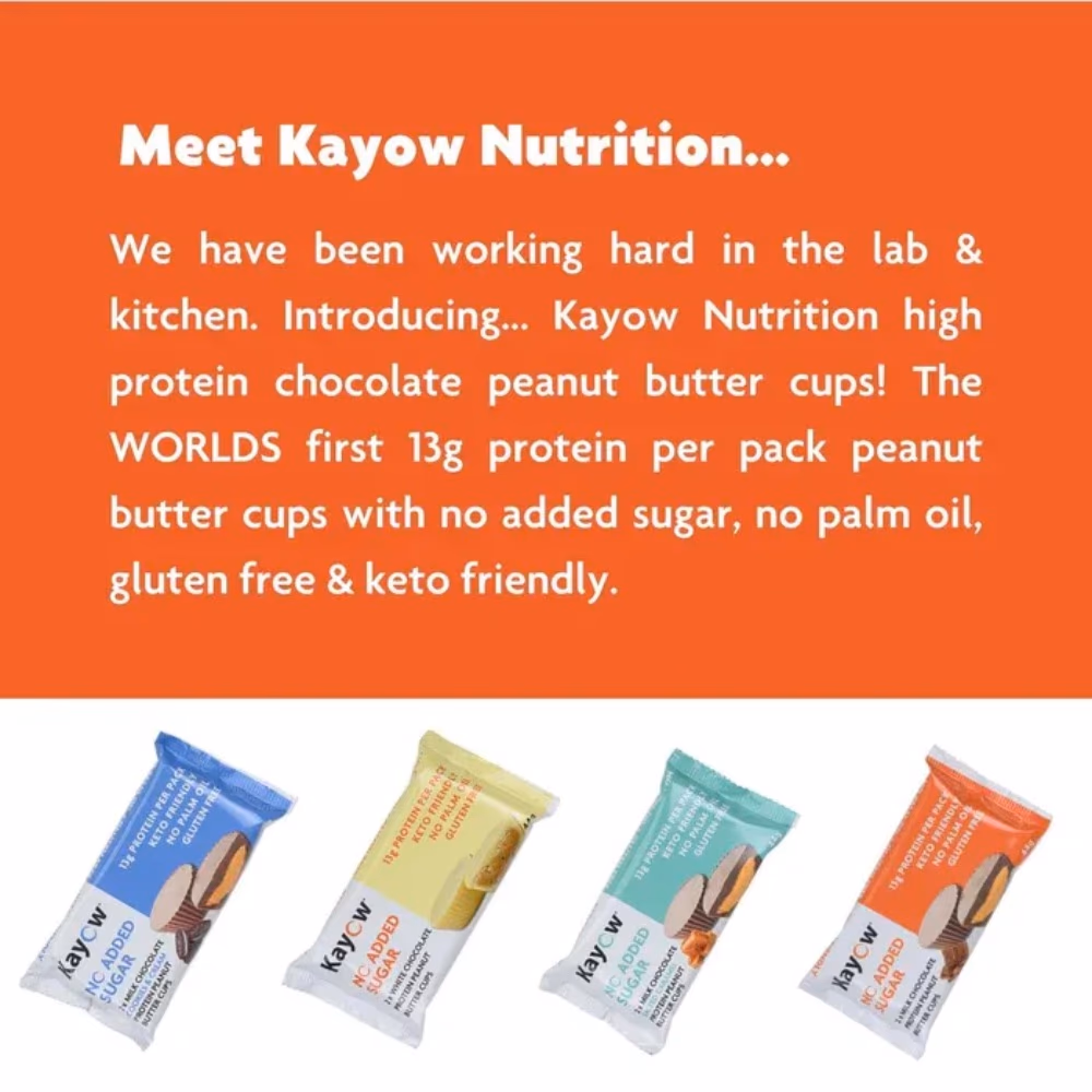 Kayow Peanut Butter Cups Chocolate Cinnamon 44g 2