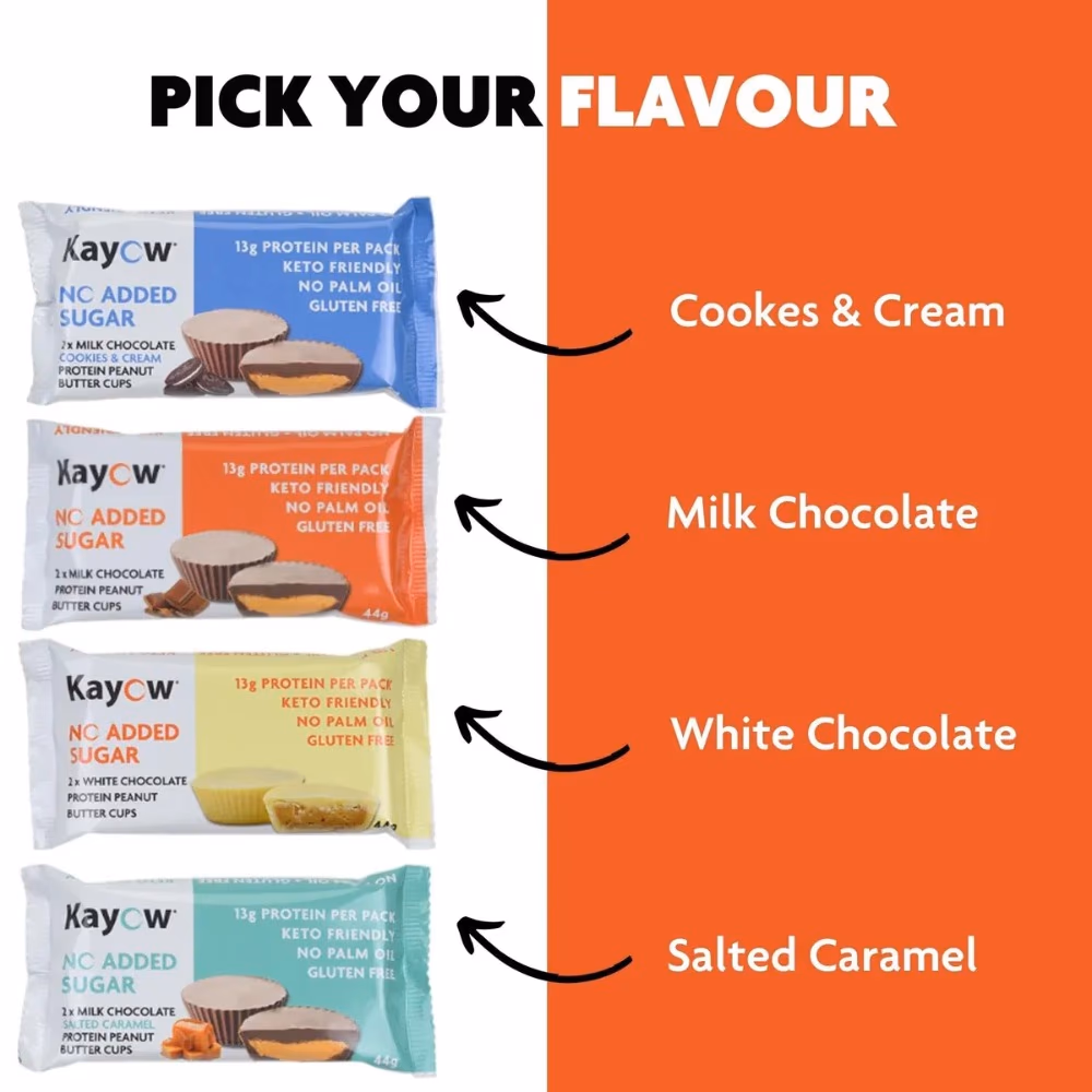 KAYOW Peanut Butter Cups Milk Chocolate 44GM 4