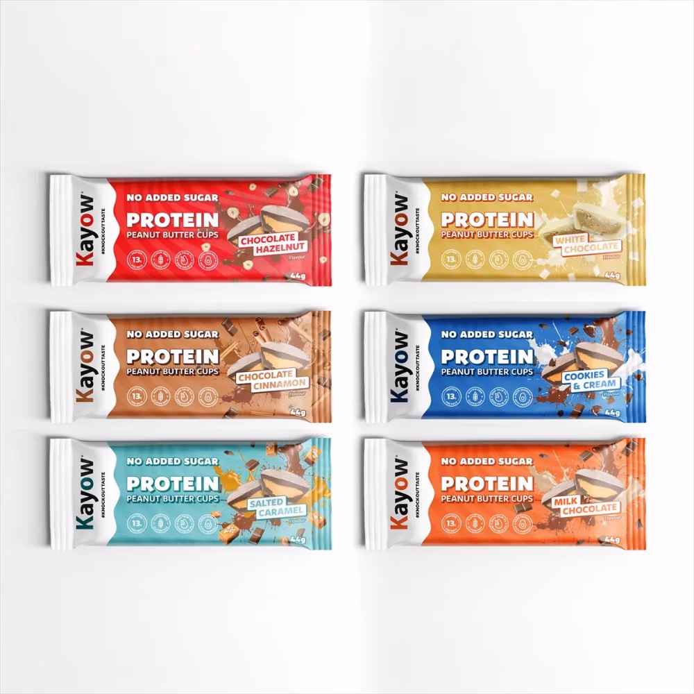 KAYOW Peanut Butter Cups Salted Caramel 44g 3
