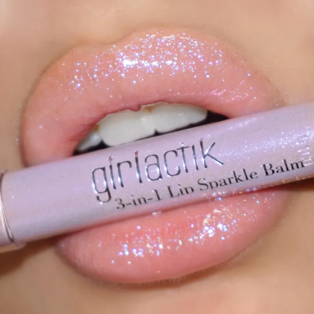 Girlactik 3-in-1 Lip Sparkle Balm Periwinkle 2