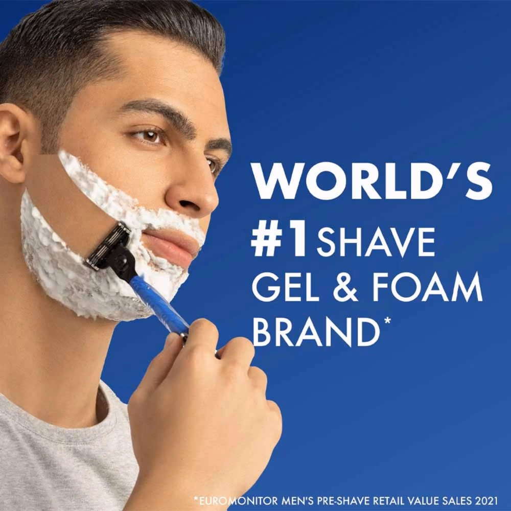 Gillette Lemon Shaving Foam 200ml 3