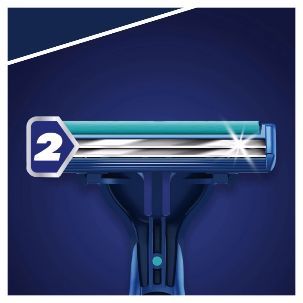 Gillette Blue 2 Plus Pivot Razors 5s 3