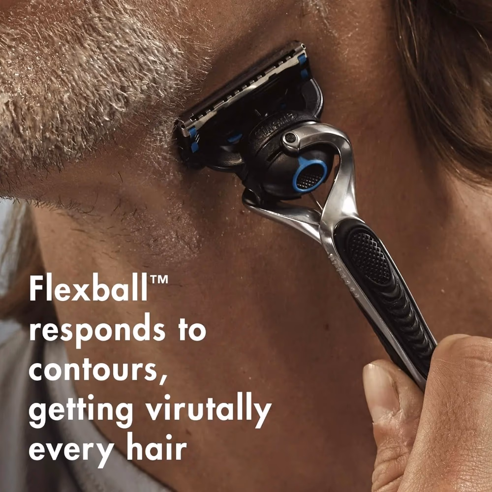 Gillette ProGlide Chill Razor + Cartridges 3 4