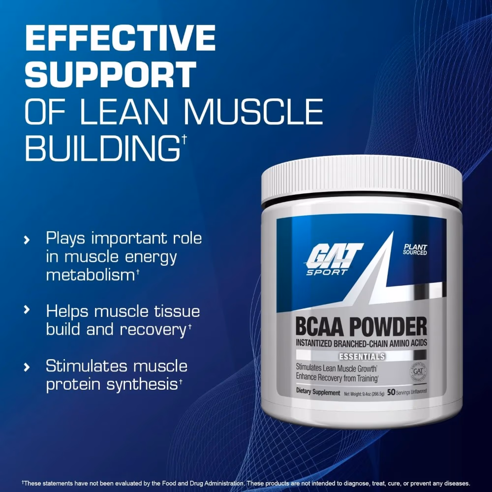 GAT BCAA Powder 250GM 2