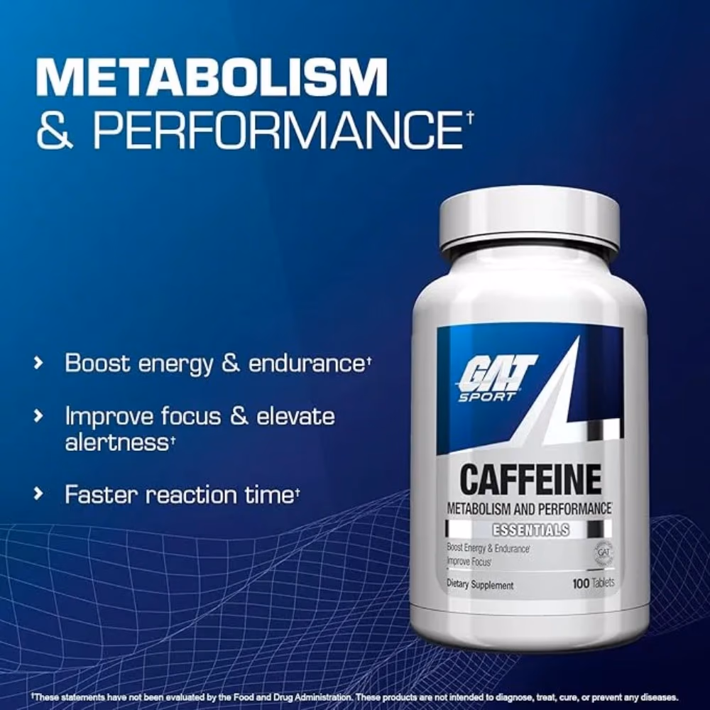 GAT Caffeine Tab 100S 4