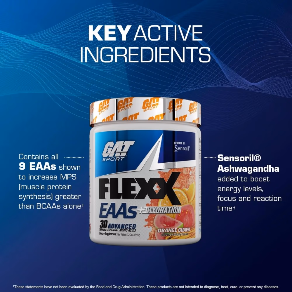  GAT Flex EAA Hydration Fruit Punch - 30Servings  4