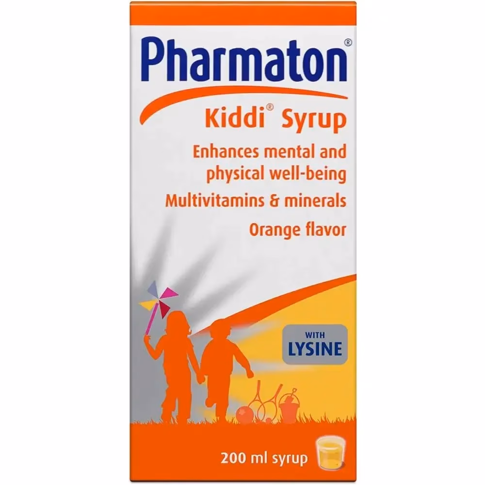 KIDDI PHARMATON SYRUP 200ML 2
