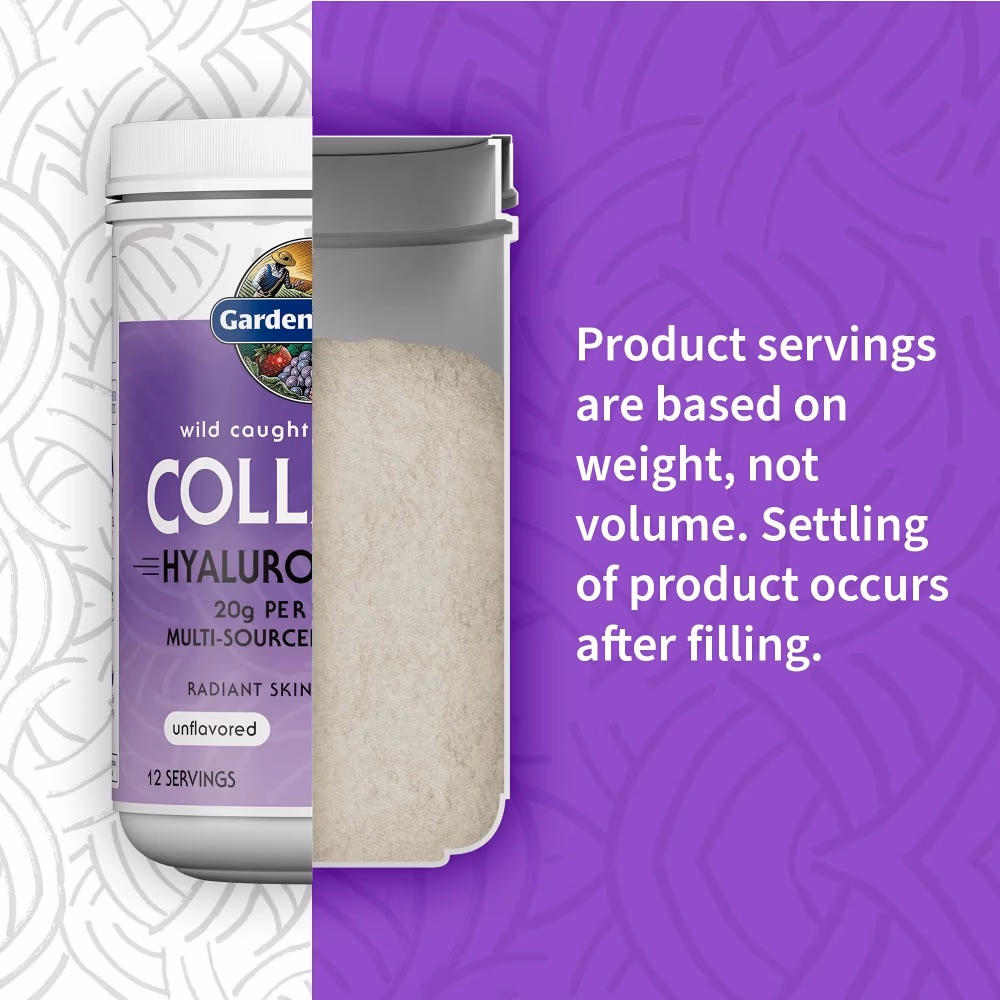 Garden of Life Collagen Hyaluronic Acid 270g Unflavored 3