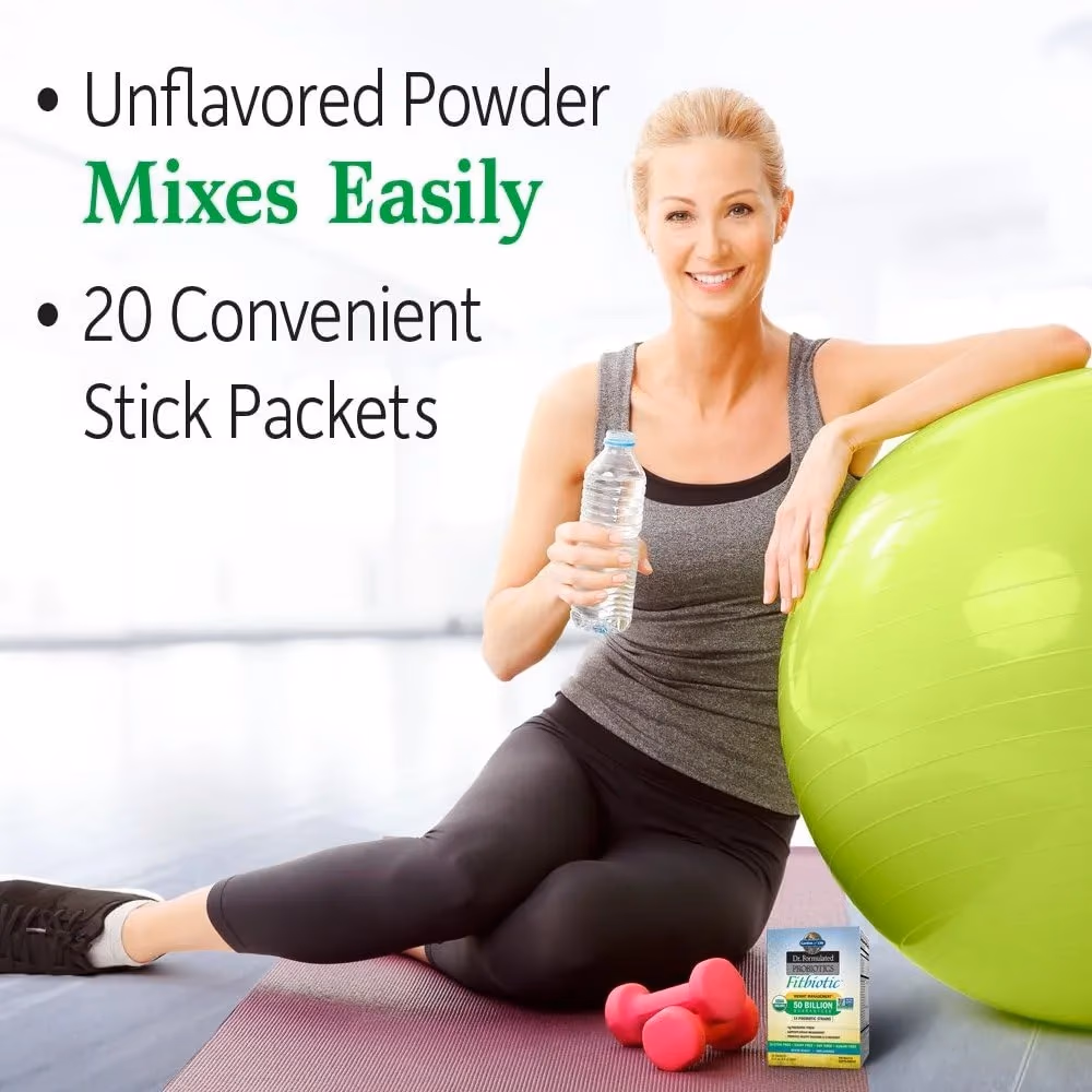 Garden of Life Dr. Formulated Fitbiotic 50 Billion CFU 20 Packets 5