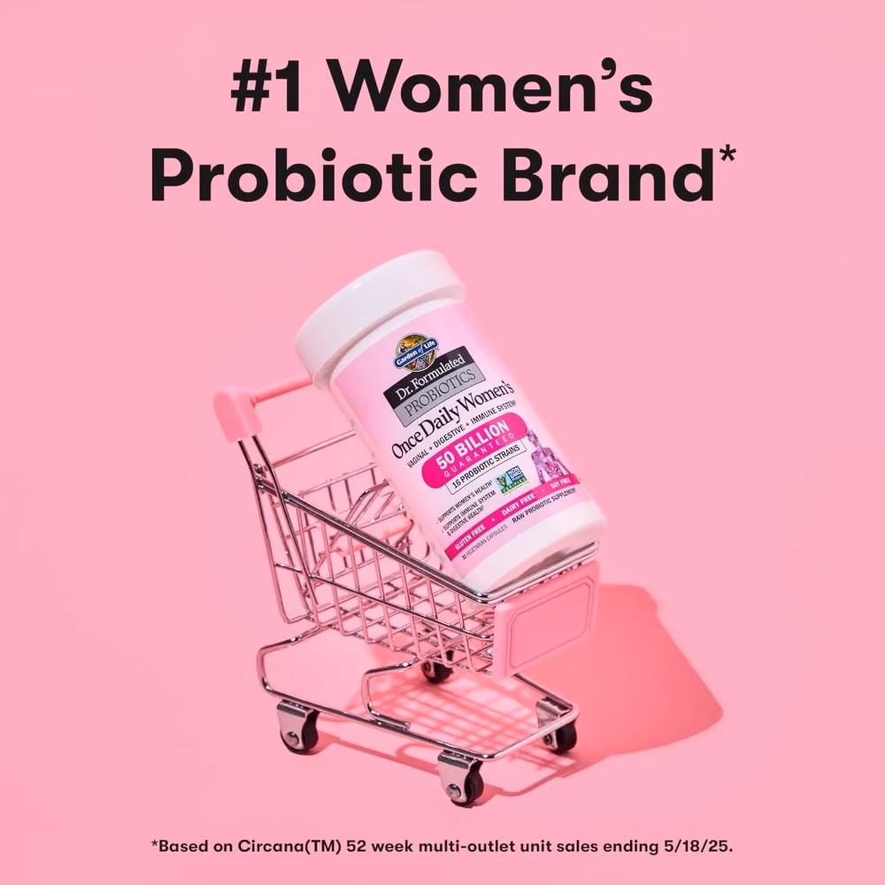 Garden of Life Dr. Formulated Probiotics Once Daily Women 50 Billion 30  4