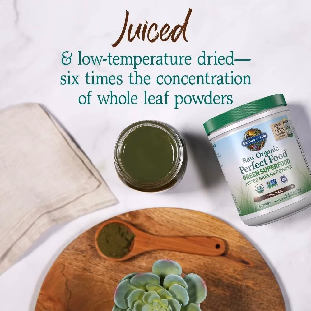 Garden of Life Green Superfood Powder 285g Chocolate 3