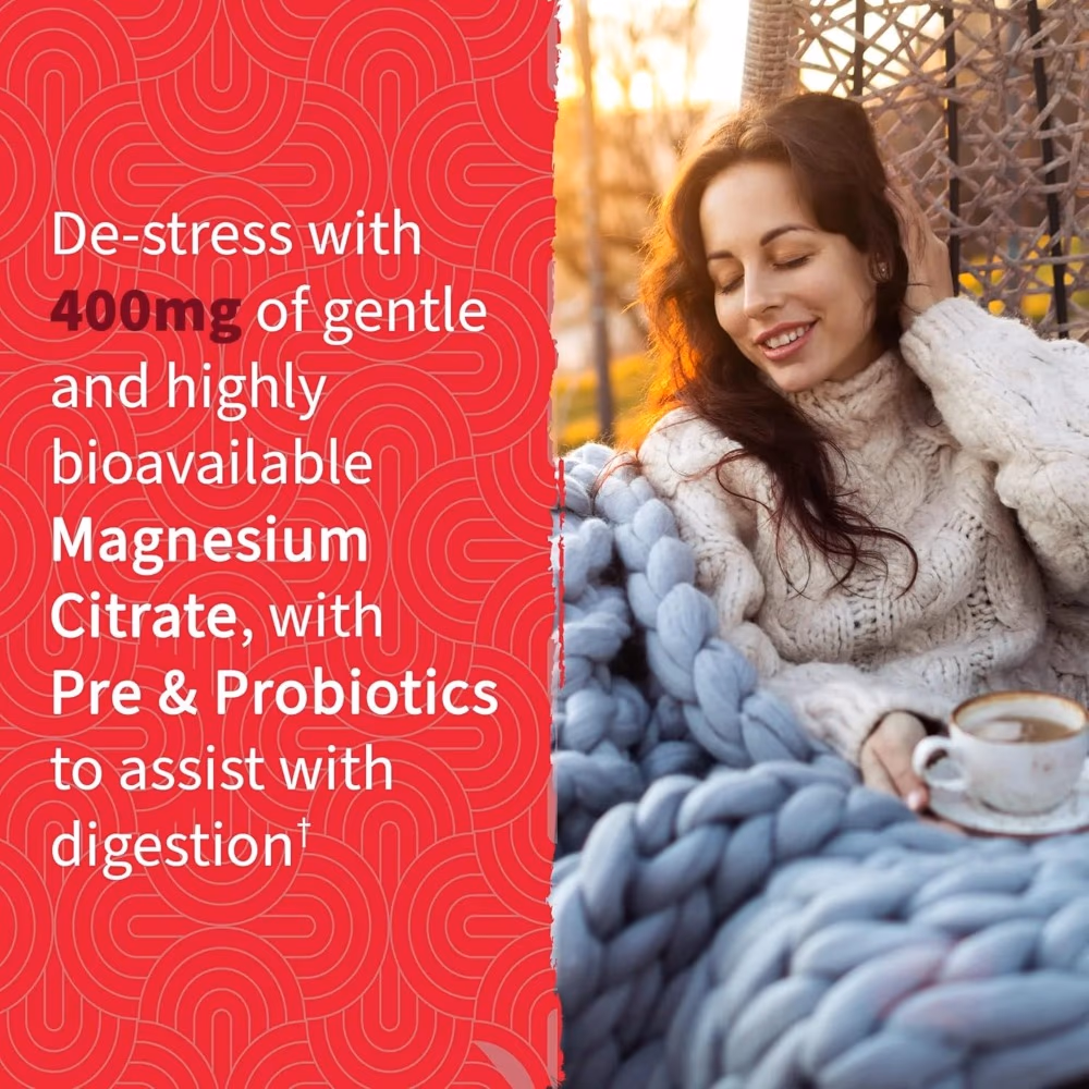 Garden of Life Magnesium with Prebiotics and Probiotics 60 Gummies Raspberry 4