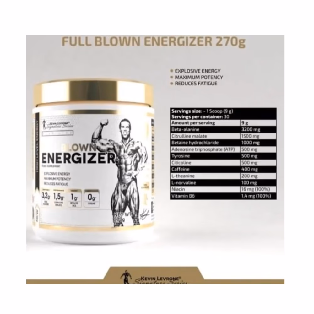 Kevin Levrone Full Blown Energizer Lychee 270gm 2