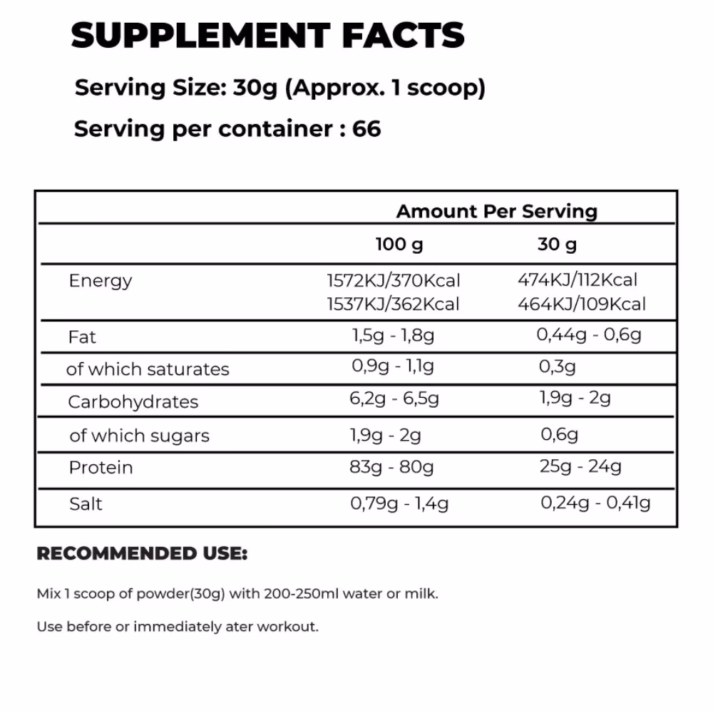 Kevin Levrone Gold Whey Snickers 2kg 2