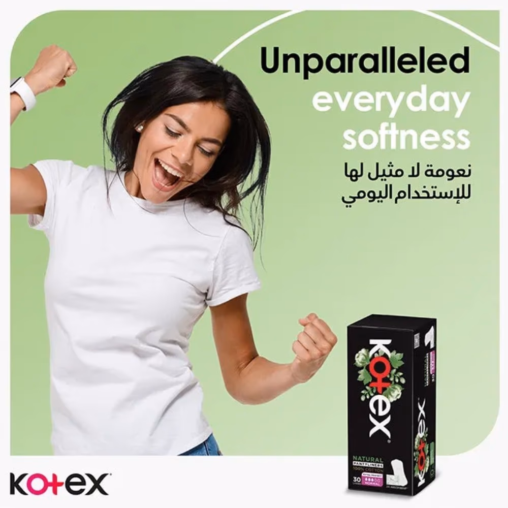 Kotex Pantyliners Natural Normal 54S 3