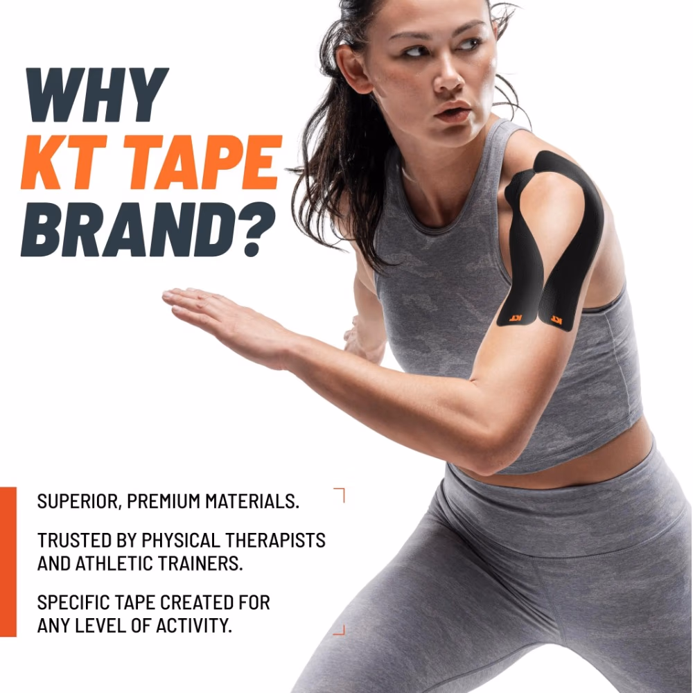 KT Tape Elastic Sports Tape Blue 20s  2
