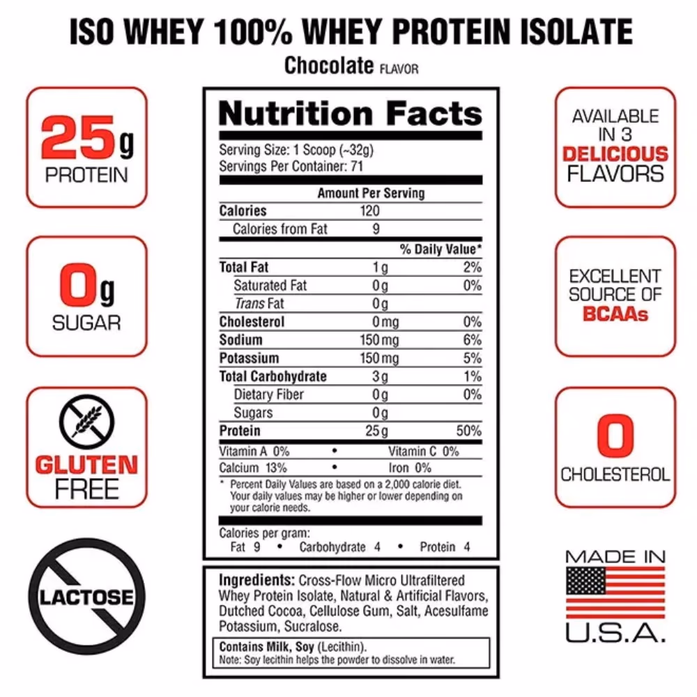 Labrada ISO Whey Chocolate 5lb 3