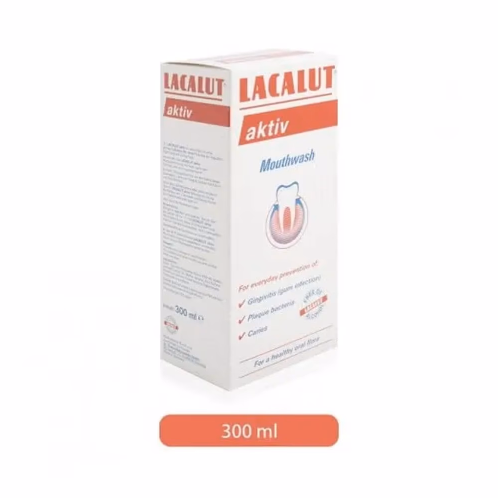 Lacalut Aktiv Mouth Wash 300ml 2