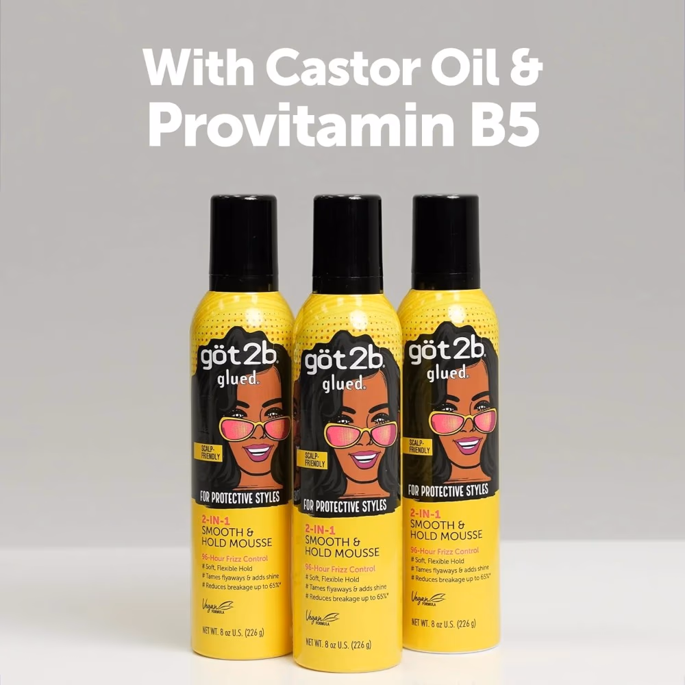 Got2B Glued 2-in-1 Smooth & Hold Mousse 226g 4
