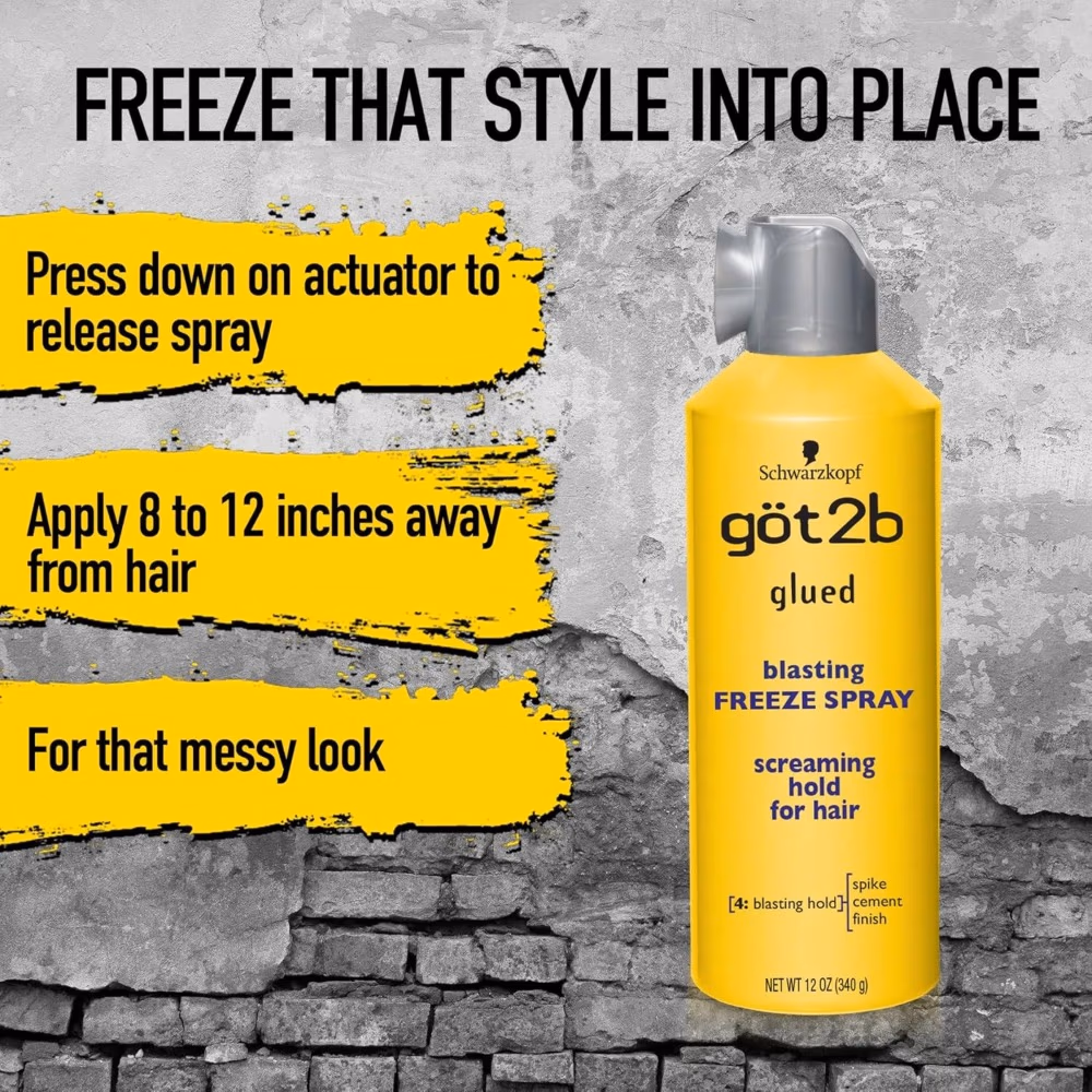 Got2B Glued Blasting Freeze Spray 340g 4