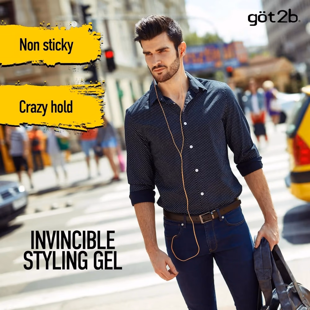 Got2b Ultra Glued Invincible Styling Gel 170gm 5