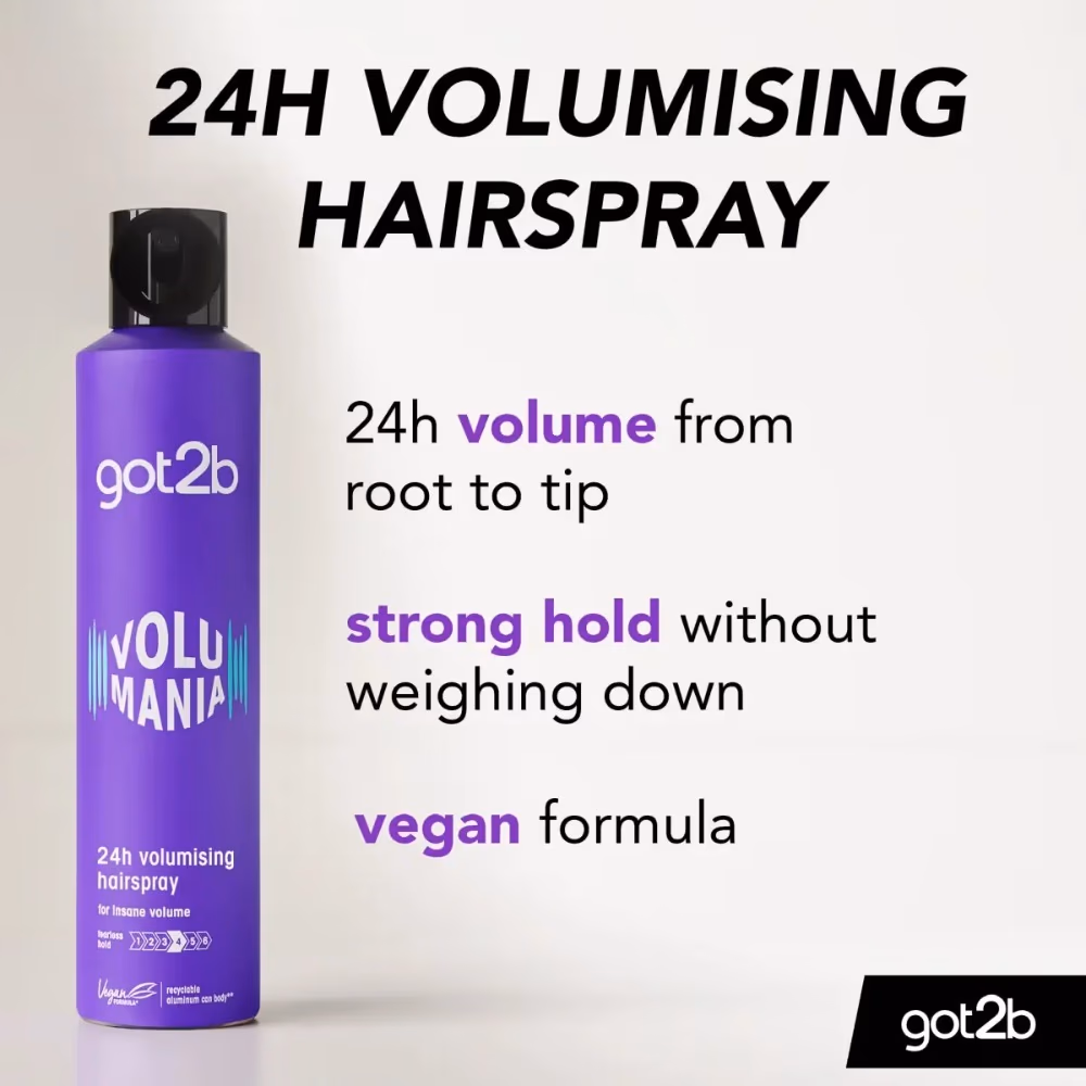 Got2B Volumania 24H Volumizing Hairspray 300ml 2