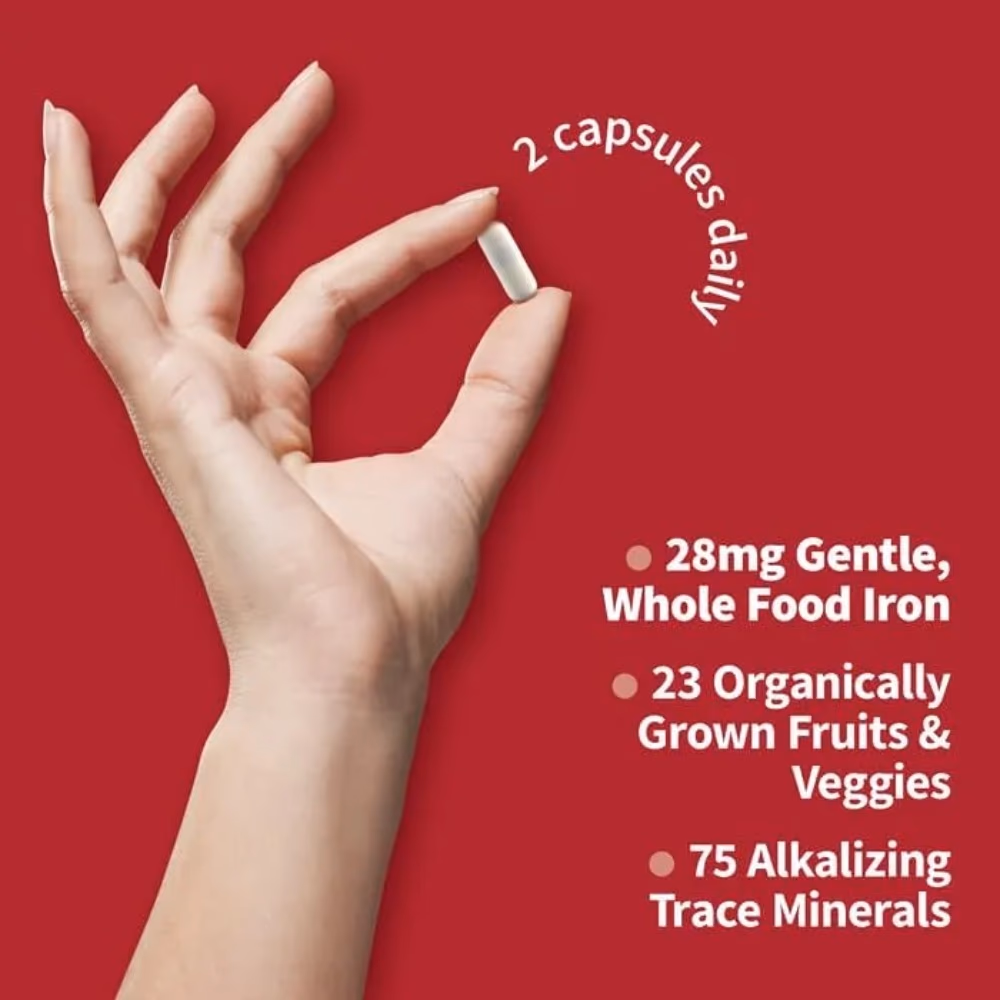 Garden of Life Vitamin Code Healthy Blood 60 Vegan Capsules 2