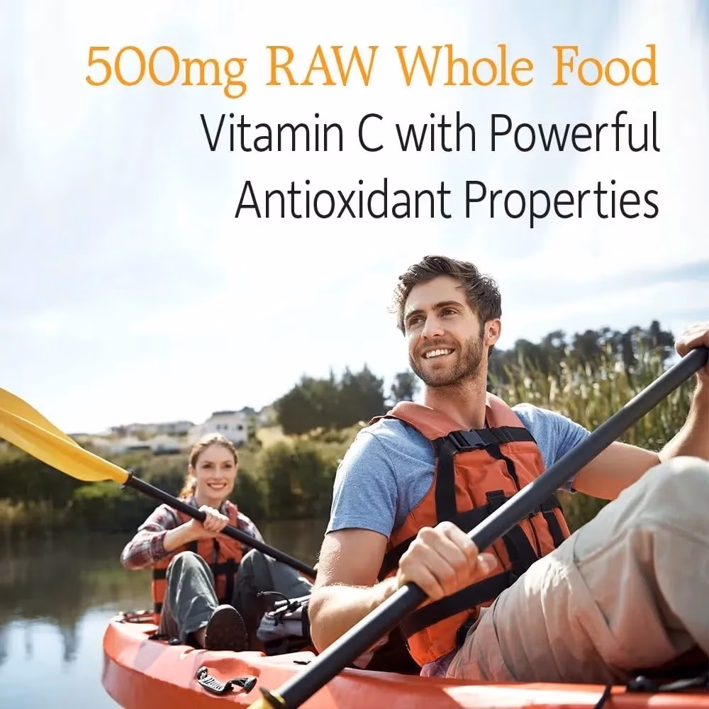 Garden of Life Vitamin Code Raw Vitamin C 60 Vegan Capsules 5