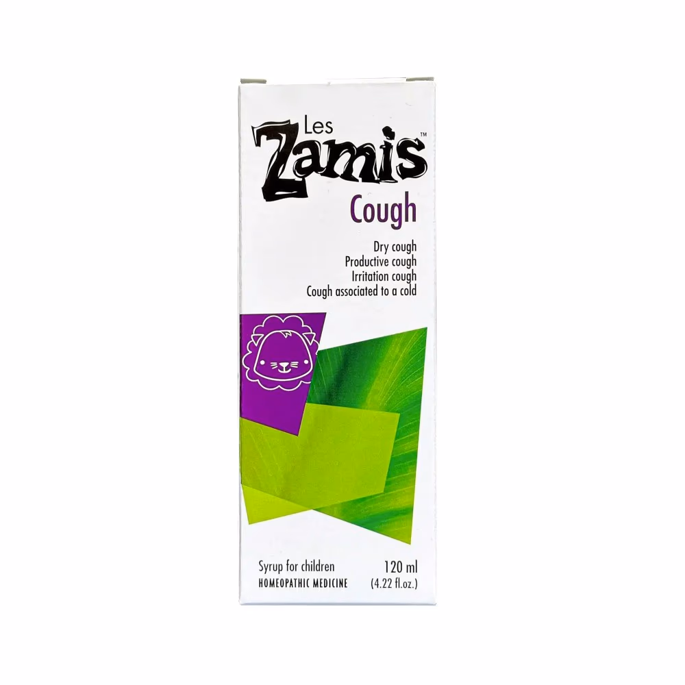 Les Zamis Cough Syrup Dry Cough 120ml 3