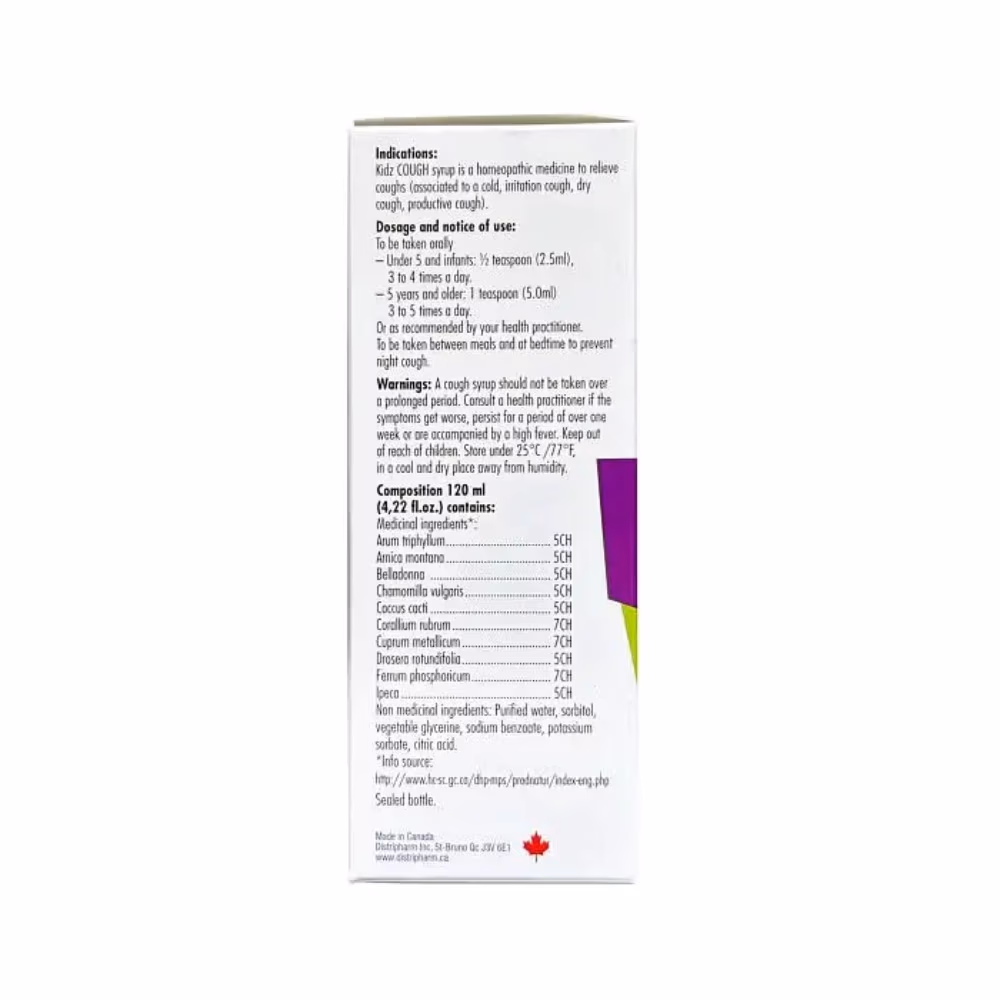 Les Zamis Cough Syrup Dry Cough 120ml 2