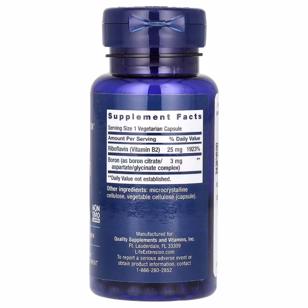 Life Extension Boron 3mg 100 Vegetarian Capsules 2