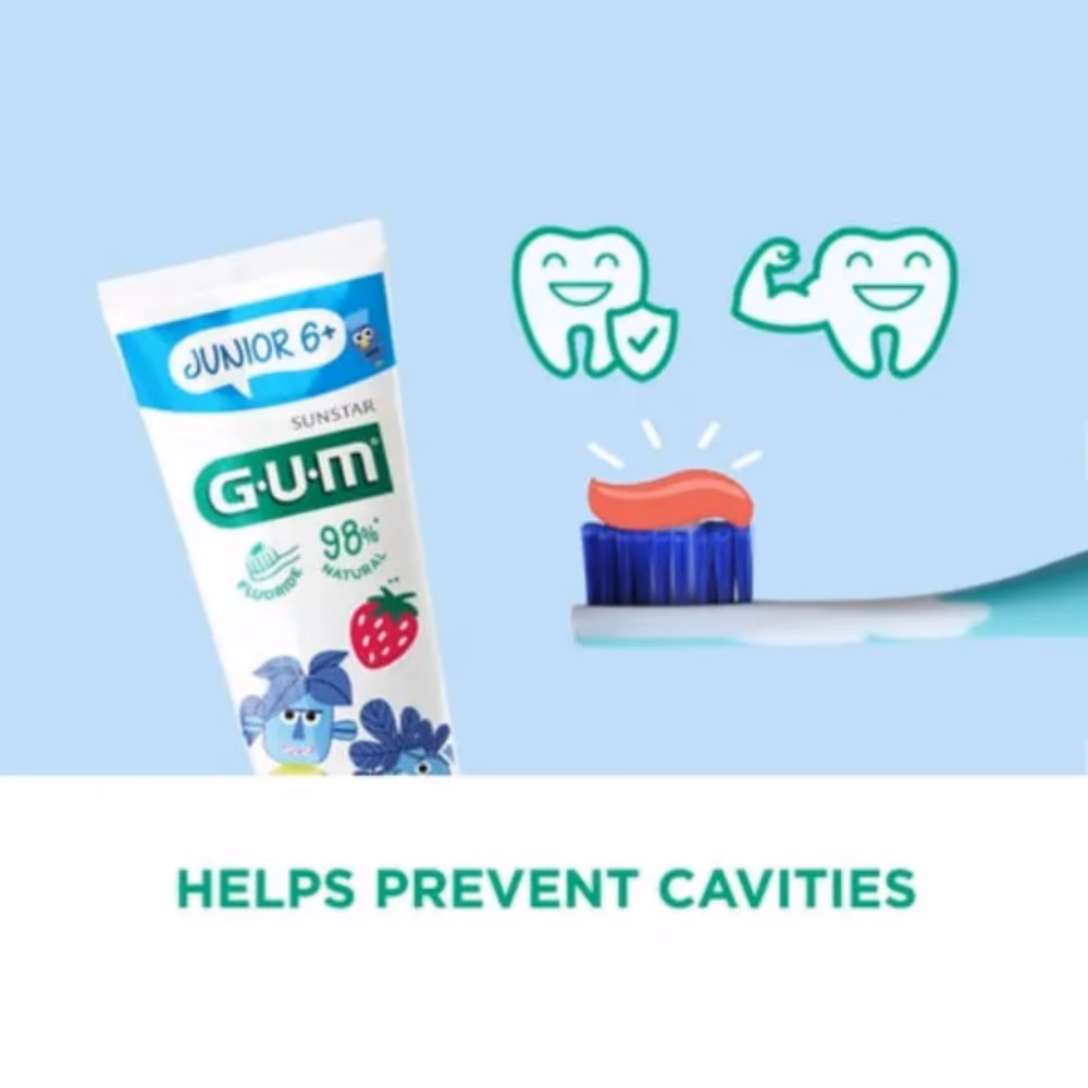  GUM Junior Toothpaste 6+ 50ml 4