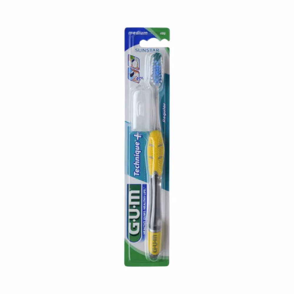 GUM Toothbrush 492 Technique+ Medium Regular 2