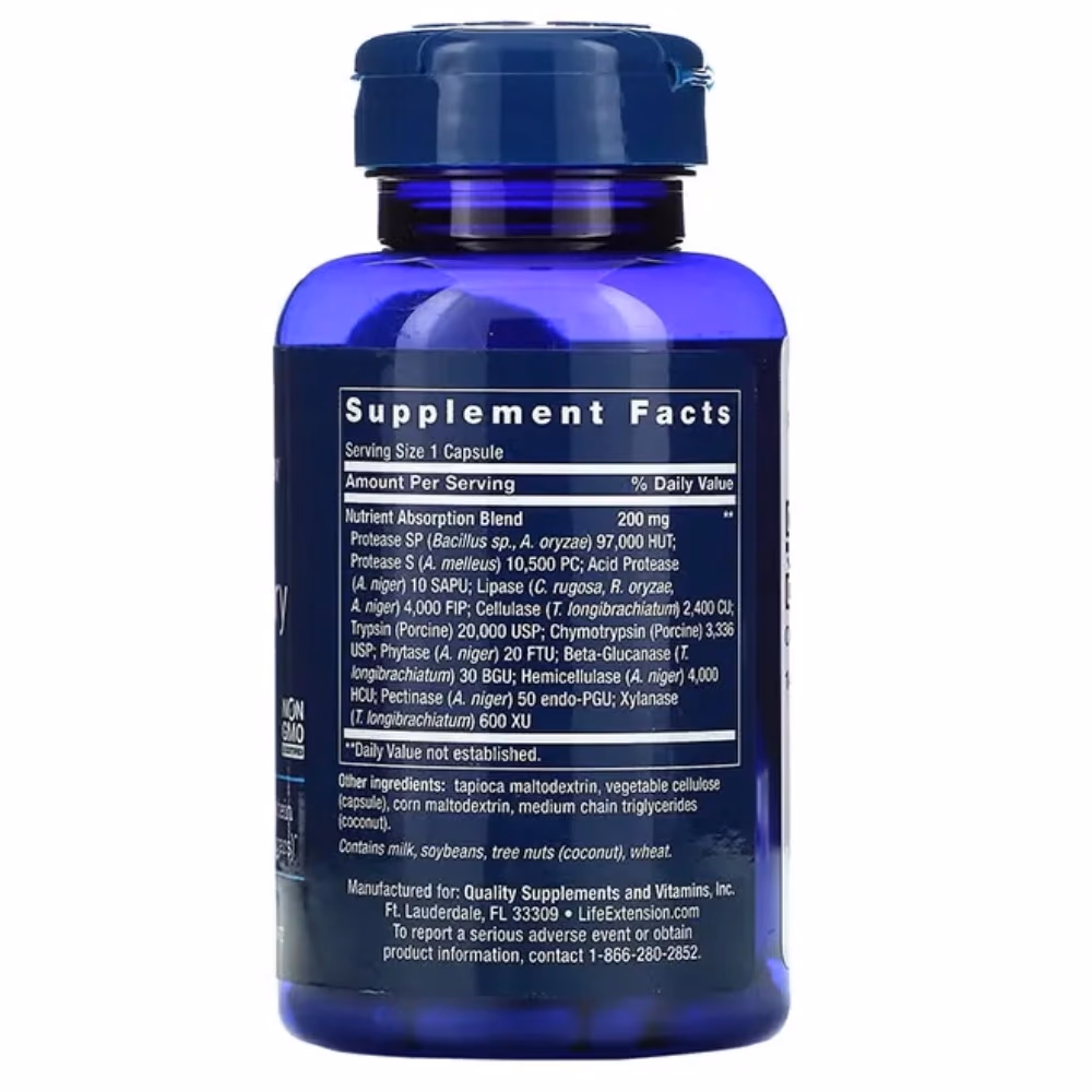 Life Extension Extraordinary Enzymes 60 Caps 2