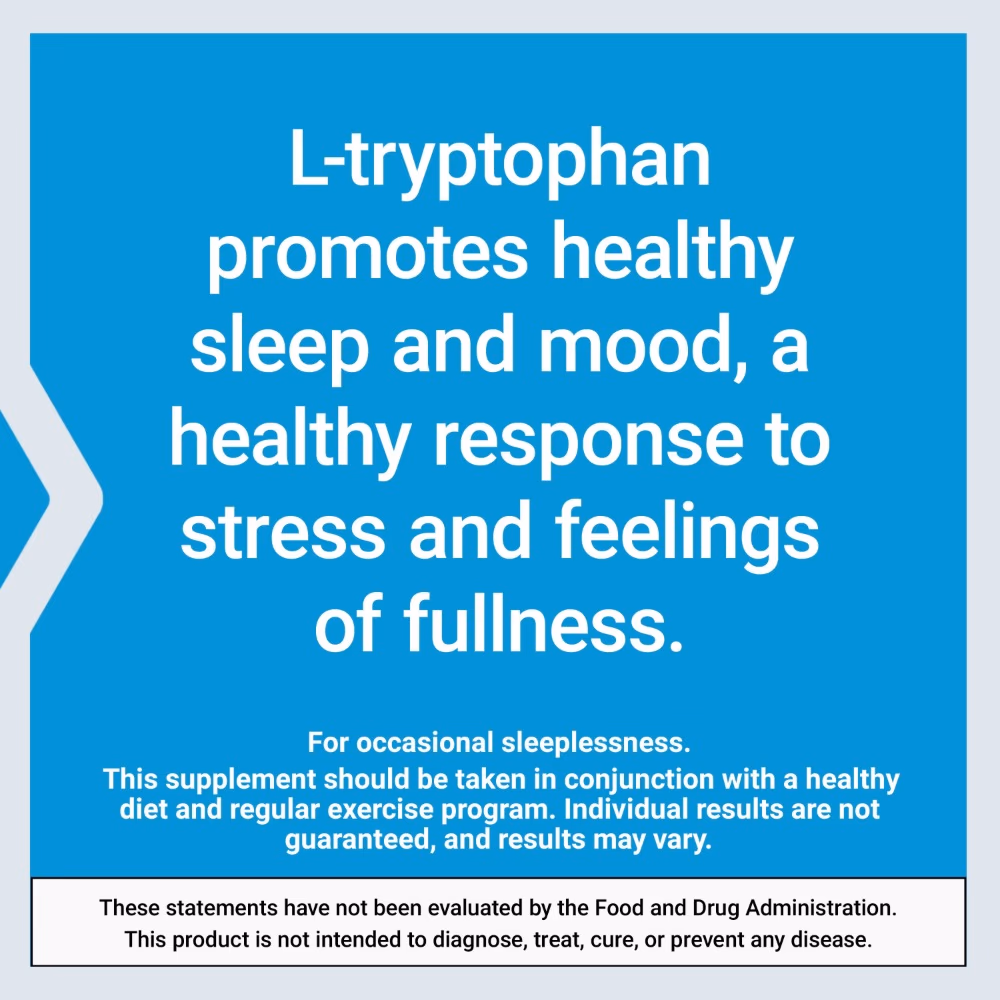 Life Extension L-Tryptophan 500mg - 90 Capsules 3