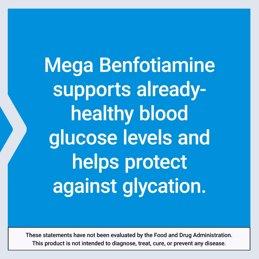  Life Extension Mega Benfotiamine 250mg 120 Veg Caps 3