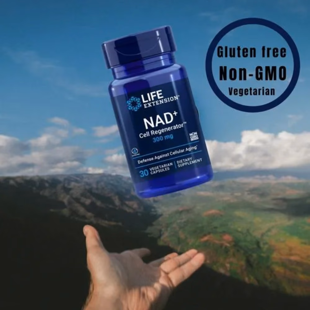 Life Extension NAD+ 300mg 30 Veg Capsules 3
